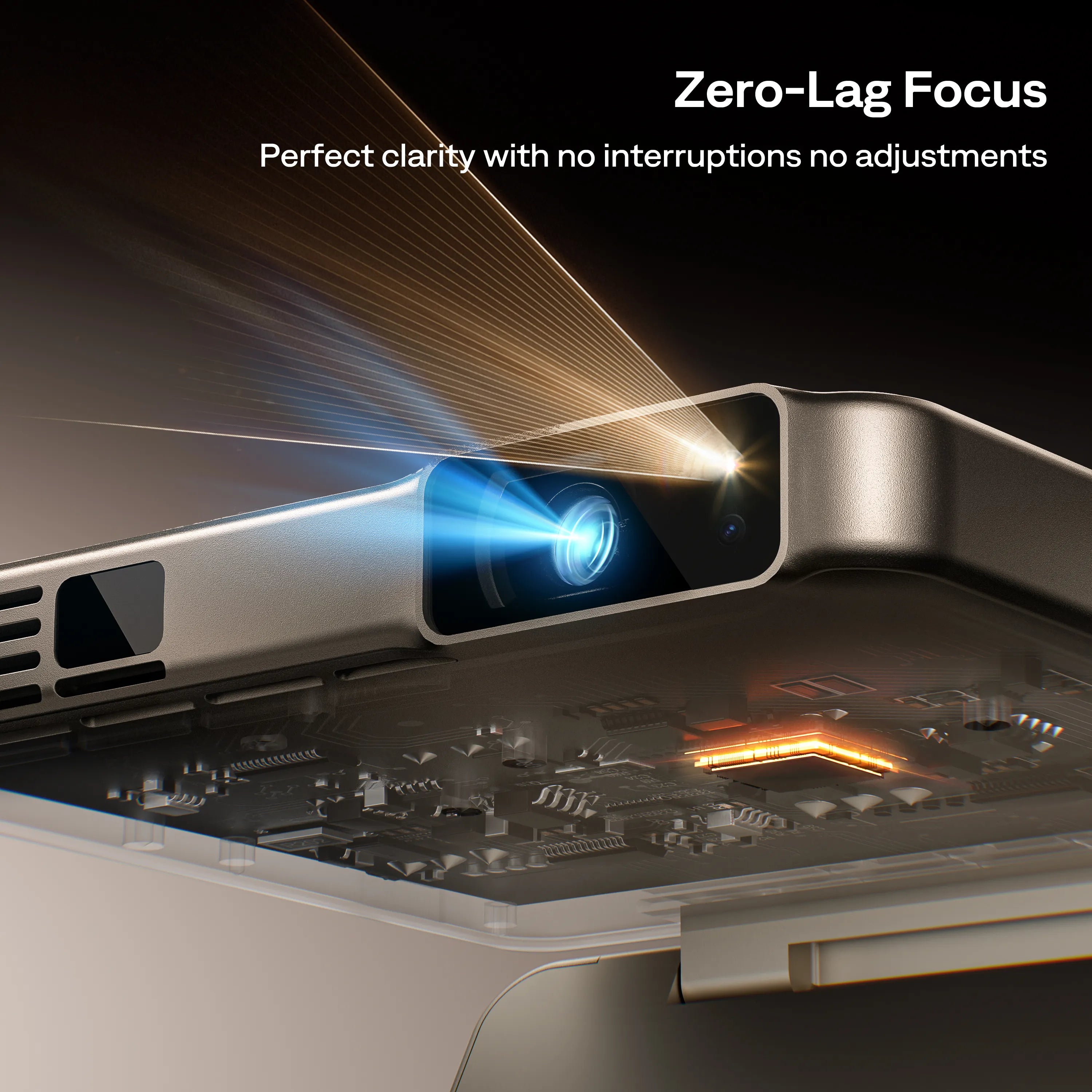 Zero-Lag Auto Focus for ToF Precision