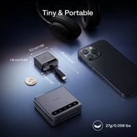 Tiny & portable CastPlay Pro USB-C dongle—compact size and lightweight design for on-the-go casting