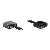 Aurzen CastPlay Pro USB-C wireless adapter showing rear ventilation design