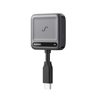 Aurzen CastPlay Pro wireless USB-C dongle for ZIP projector on white background