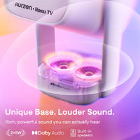 Aurzen EAZZE D1R air projector with Dolby Audio and dual 5W base speakers for rich sound