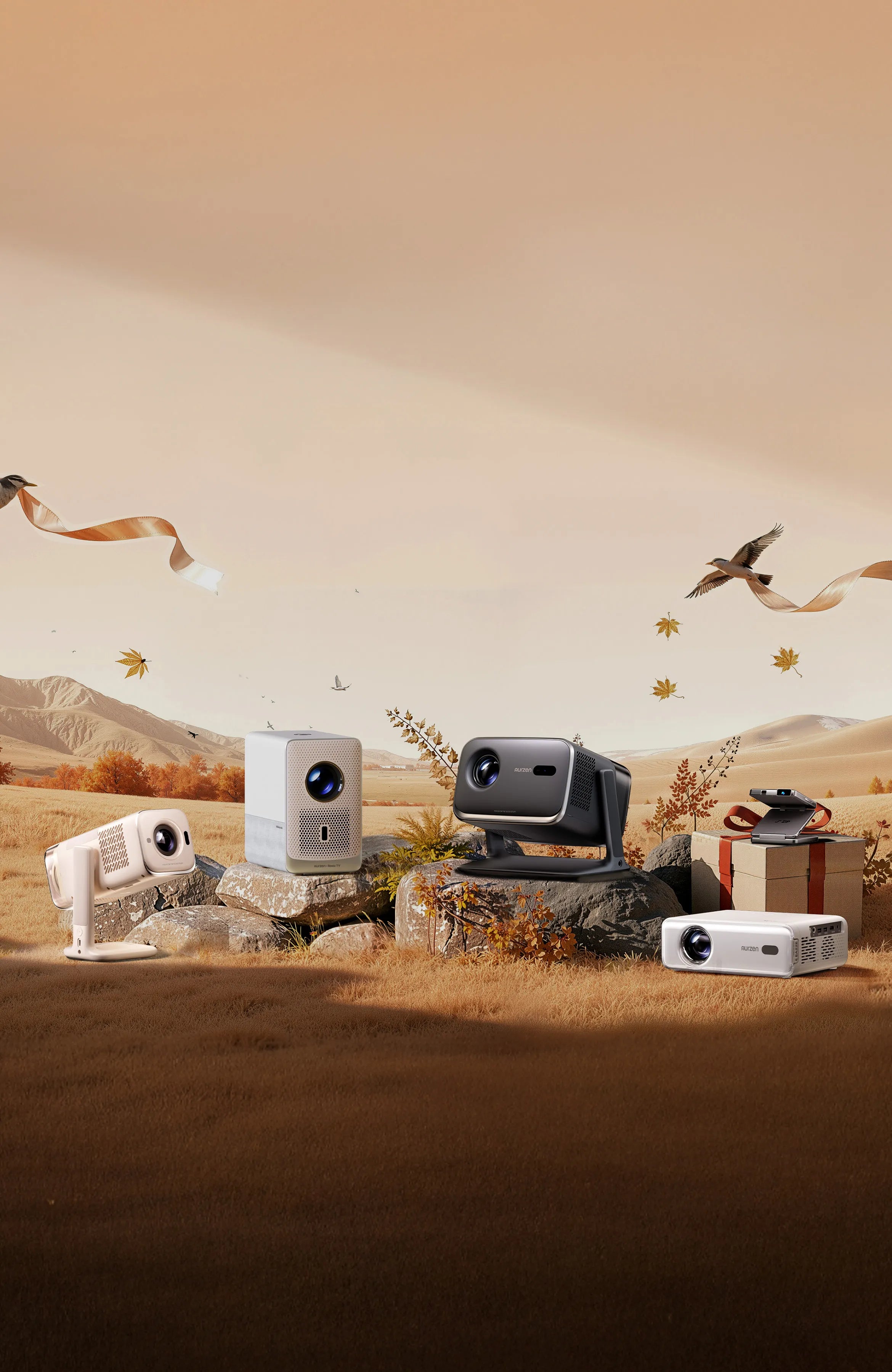 Aurzen projector fall sale 2025