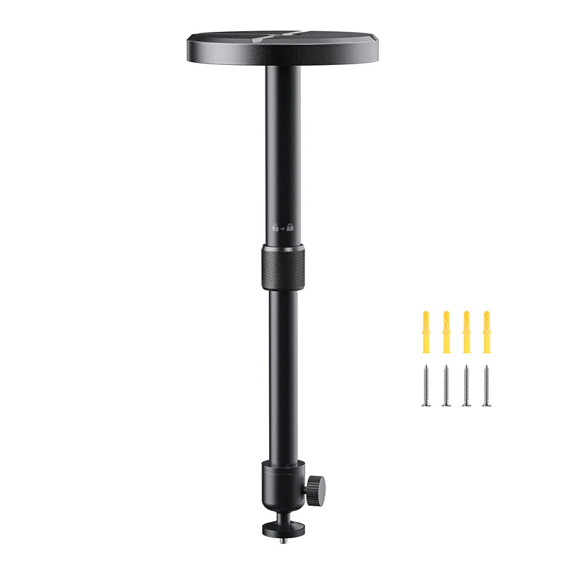 Aurzen universal projector mount with 1/4 inch screw and installation accessories