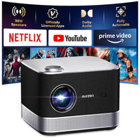 aurzen boom 3 black projector