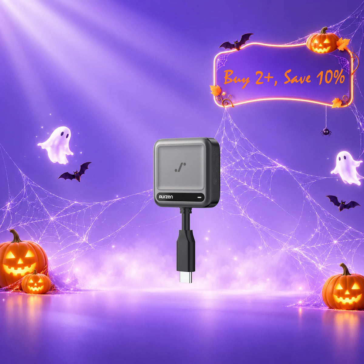 Aurzen CastPlay Pro Wireless USB-C Dongle for ZIP / ZIP Pro Projector