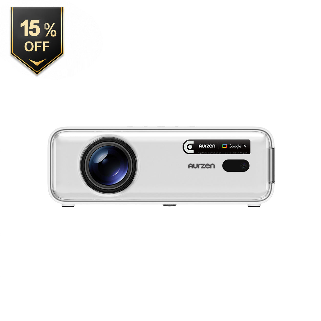 Aurzen EAZZE D1G Google TV Smart Projector | Home & Outdoor Theater